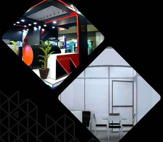 Estandes modulares ou personalizados