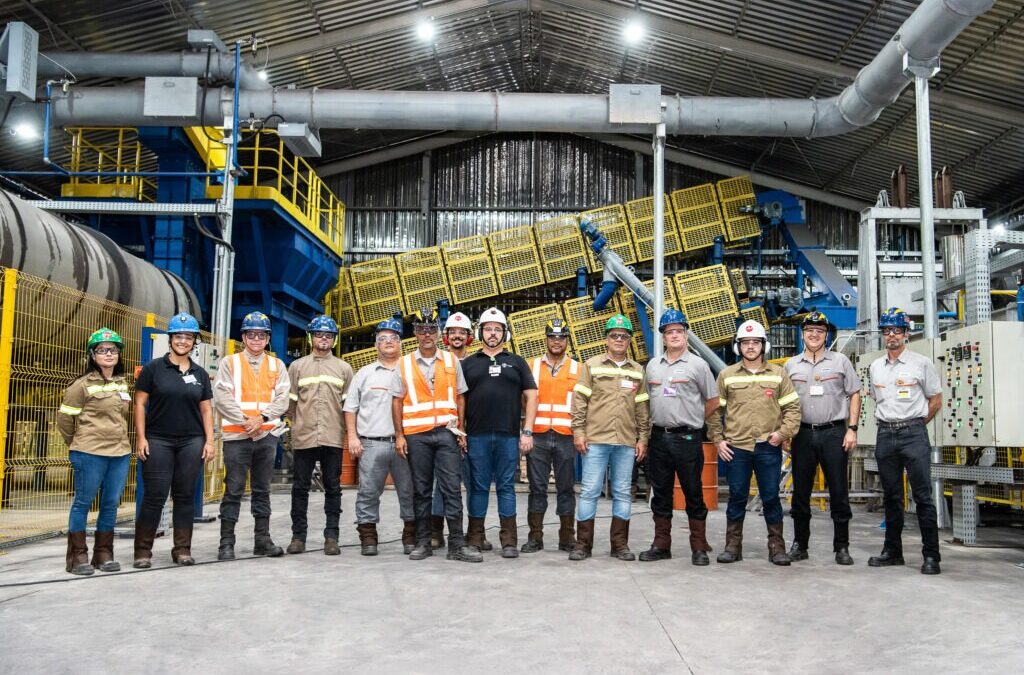 Inauguração da 1ª Planta de Recuperação de Lama de Aciaria e Briquetagem.