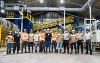 Inauguração da 1ª Planta de Recuperação de Lama de Aciaria e Briquetagem.