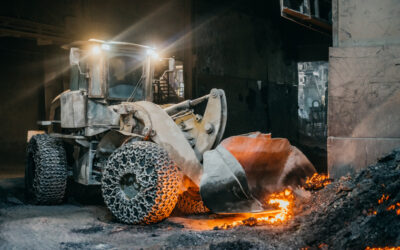 Operações Hot Work: aciaria com controle sob total segurança.